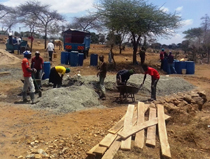 Drift construction in rural Kitui